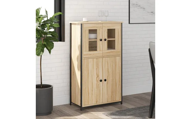 Skab 62x32x106,5 Cm Konstrueret Træ Sonoma-eg