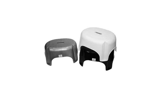 Skammel Taburet I Polypropylen - Multifarvet 30 × 25 × 18 Cm