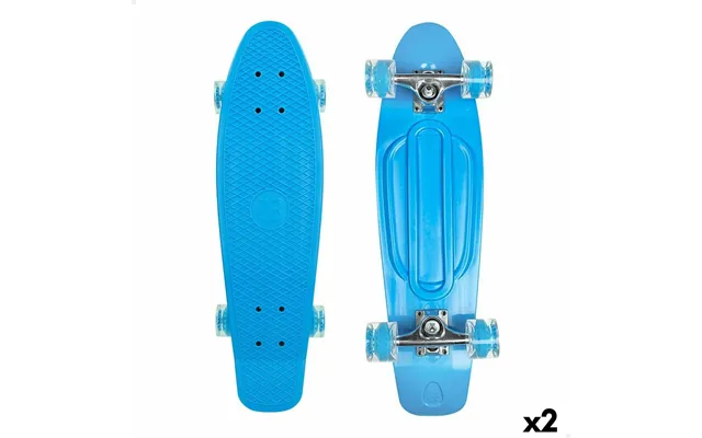 Skateboard - Blå, Sæt Med 2