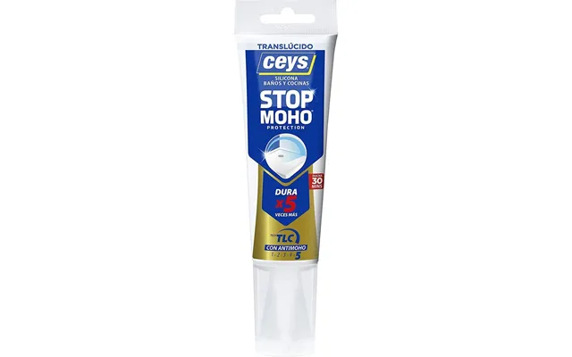 Skimmelfjerner Silikone Ceys 125 Ml - Gennemsigtig Hvid