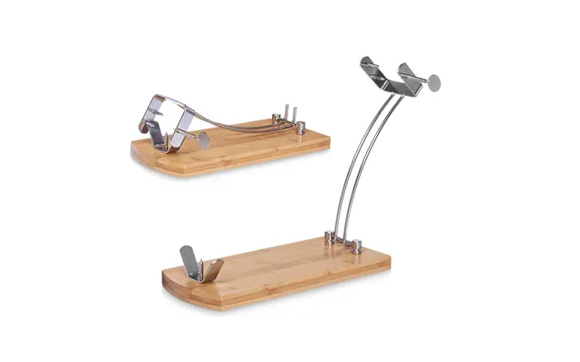 Skinkeholder Bambus - Kinvara Natur, Metal, 47 × 16,5 × 36 Cm
