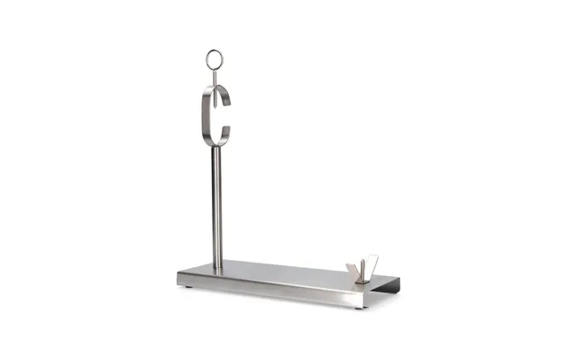 Skinkeholder I Rustfrit Stål - Edm, Sølvfarvet, 40 × 16,5 × 42 Cm