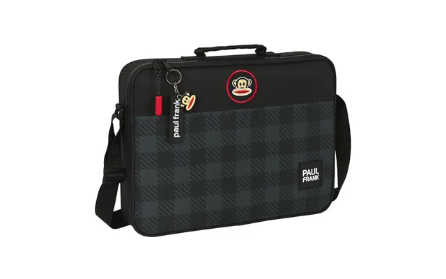 Skole Skoletaske Paul Frank Campers Sort 38 X 28 X 6 Cm