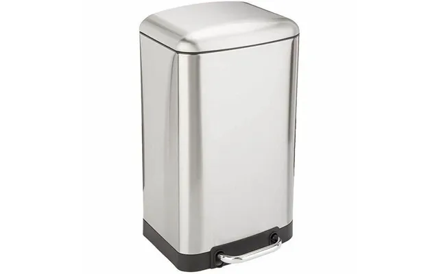 Skraldespand 30 L Rustfrit Stål - Kitchen Move, Grå