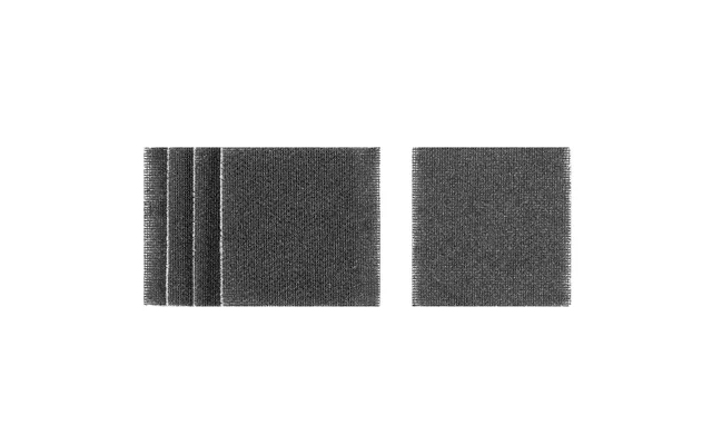 Slibeark Til Excentersliber Dewalt Dtm8664-qz 115 × 115 Mm - 60 Korn, 5 Stk