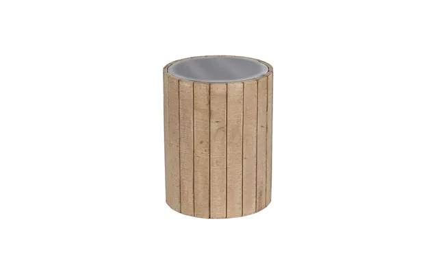 Sofabord I Natur Gran Og Mdf - 36 × 36 × 45 Cm