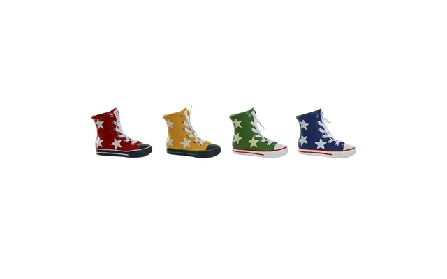 Sparegris - Badetøffel Design, Polyester Harpiks, 18 × 7 × 14 Cm 4 Stk