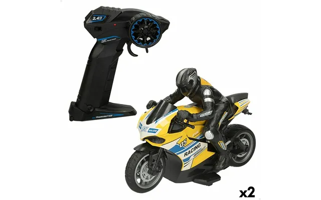 Speed & Go Fjernbetjent Motorcykel 1 10 - Sæt Med 2