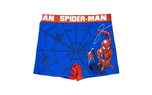 Spider-man Drengebadebukser - Rød, 4 År