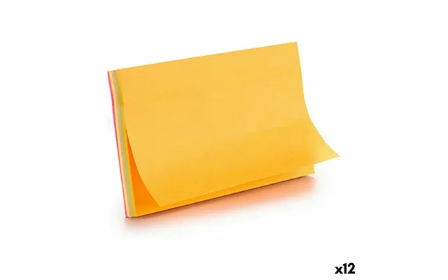 Sticky Notes Multifarvet - 1 × 12 × 14 Cm 12 Enheder