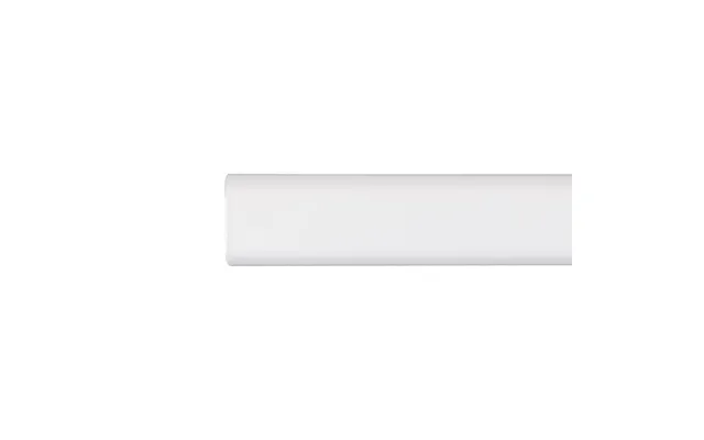 Stor Planet Garderobestang - Hvid Oval 200 Cm 15 × 25 Mm