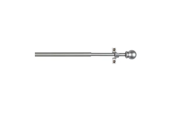 Stor Planet Gardinstang Sfære 70-120 Cm - Grå Metal