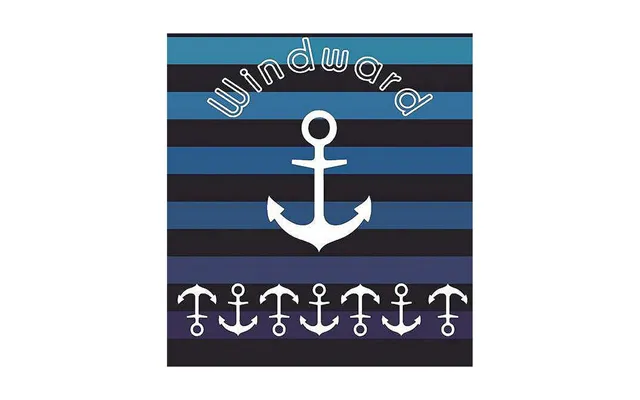 Strandhåndklæde Secaneta Windward Anker Jacquard 150 X 175 Cm