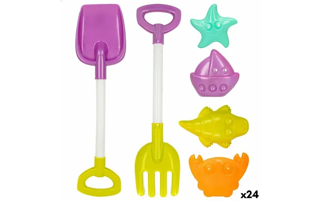 Strandlegetøjssæt 39 Cm - 24 Enheder
