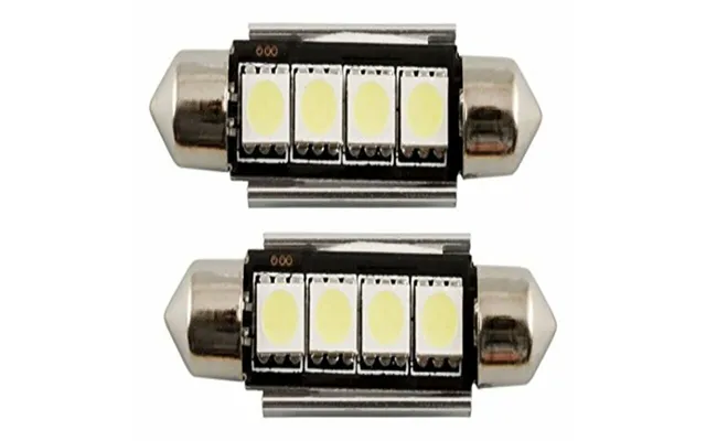Superlite Pære Til Køretøj - Led, 42 Mm, Hvidt Lys 4 Stk.
