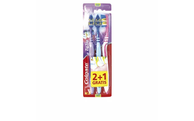Tandbørster Colgate Zig Zag Medium - 3 Stk.
