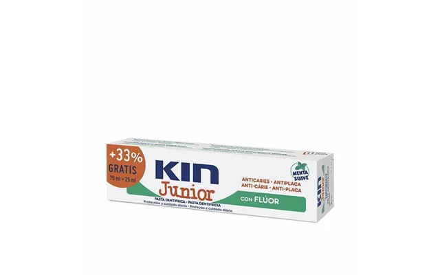 Tandpasta Til Børn Kin Junior Mint 25 Ml - Anti-caries