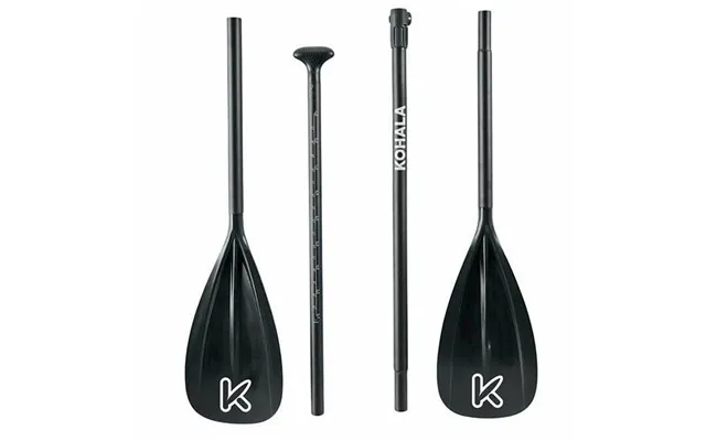 Teleskopisk 2-i-1 Paddle Kajak-åre I Aluminium