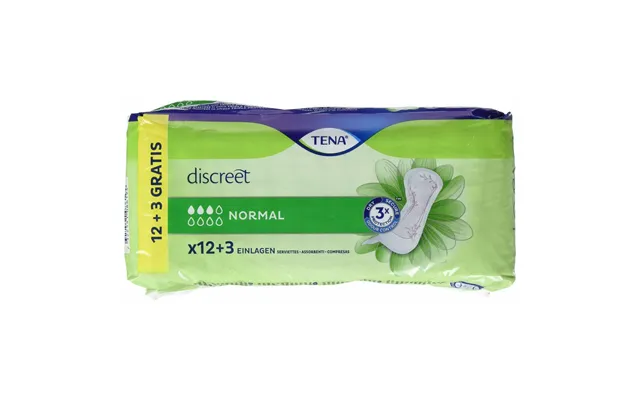 Tena Discreet Normal - Inkontinensbind, 15 Stk.