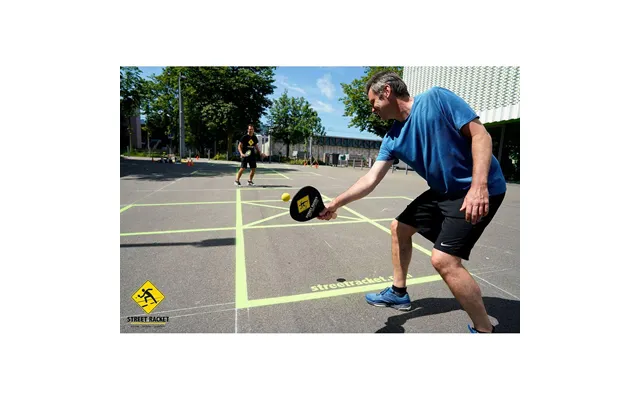 Tennis Ketchersæt Schildkröt Street Racket - Sort