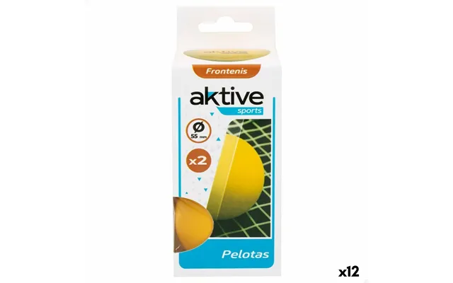 Tennisbolde Aktive Frontenis Ø 55 Mm - 2 Stk 12 Pakker