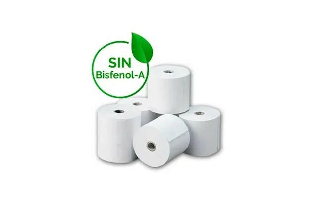 Termisk Papirrulle 57 X 35 Mm - Pakke Med 10 Ruller Bpa-fri