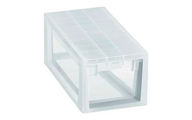 Terry Store-age Lightdrawer S - Multifunktionel Kommode Opbevaringsboks, Gennemsigtig Polypropylen, 7 L 19,6 × 39 × 16 C