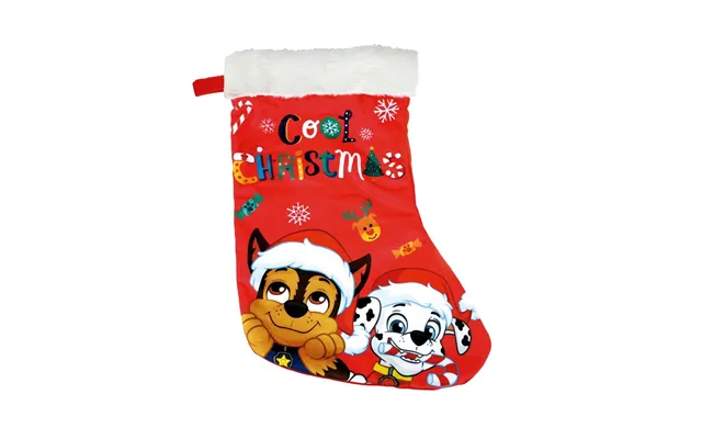 The Paw Patrol Julesok - Friendship, 42 Cm, Rød