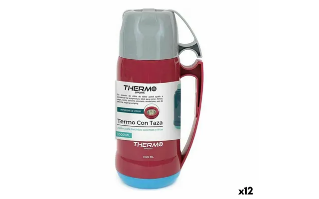 Thermosport Rejse-termokolbe 1 L - Pakke Med 12