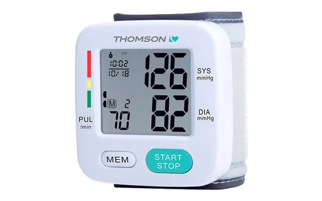 Thomson Blodtryksmåler Til Håndled - Automatisk Med Hukommelse