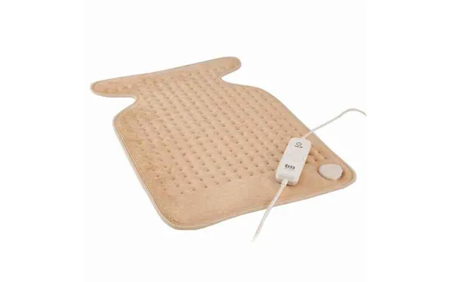 Tm Elektrisk Varmepude Til Nakke Og Ryg - 62 × 41 Cm, Beige