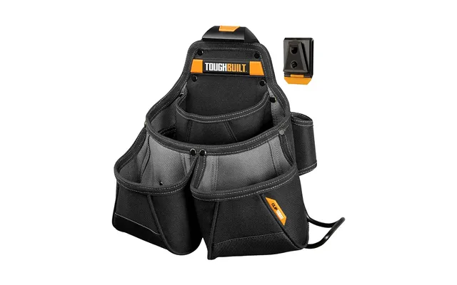 Toughbuilt Værktøjsholder Tb-ct-02 - Værktøjsbælte M. Bælteklips, Sort