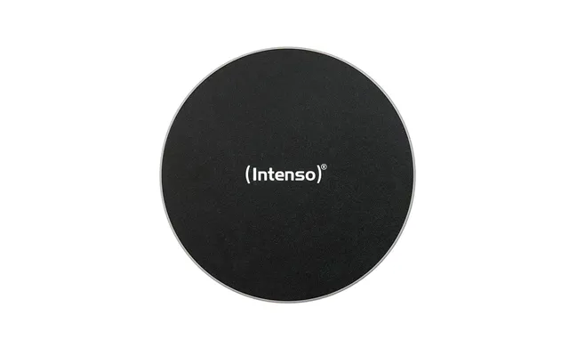 Trådløs Oplader Intenso Wireless Charger Ba2 15 W - Sort Sølv