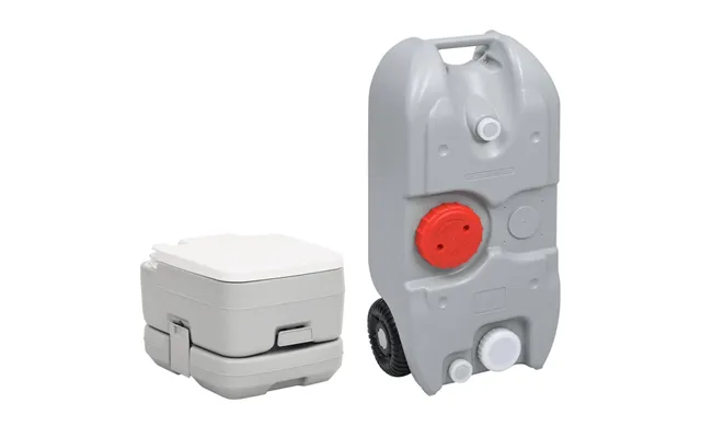 Transportabelt Campingtoilet Og Vandbeholder