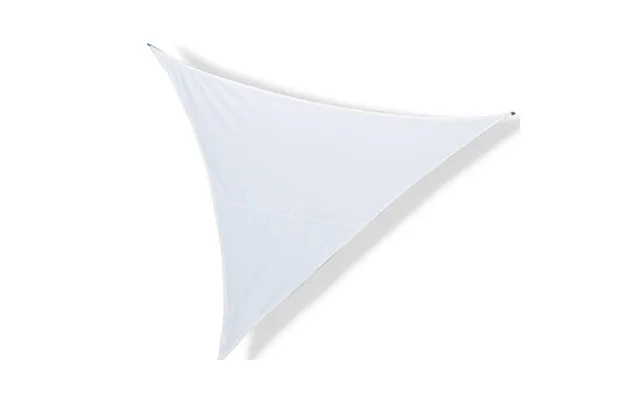 Trekantet Markise Sejl - Hvid, Ca. 5 × 5 × 5 Cm