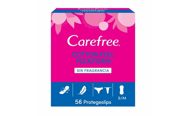 Trusseindlæg Carefree Flexiform S M - 56 Stk