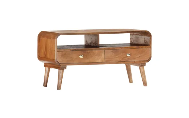 Tv-skab 90 X 35 X 47 Cm Massivt Mangotræ