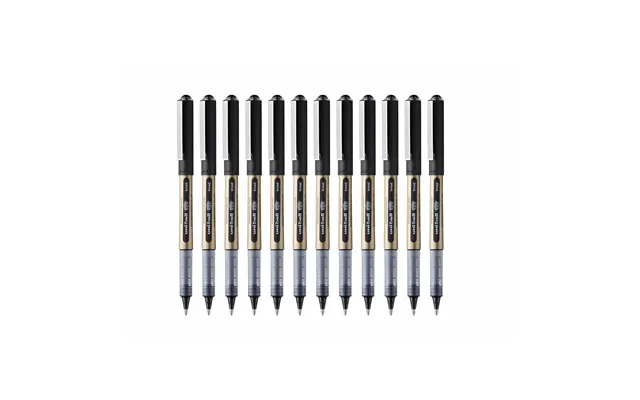 Uni-ball Eye Broad Ub-150 Kuglepen - Sort Blæk, 1,0 Mm 12 Stk