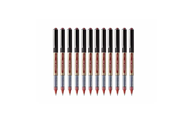 Uni-ball Eye Broad Ub-150 Rød Kuglepen - 1 Mm, 12 Stk.