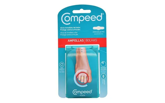 Vabelplastre Til Tæer Compeed - 8 Stk