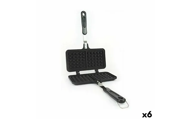 Vaffeljern Quttin Aluminium 33 × 21 × 3 Cm - 6 Enheder