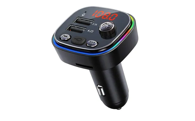 Vakoss Mp3-afspiller Og Fm-sender Til Bil Tc-b439k - Sort Rgb, 12-24 V