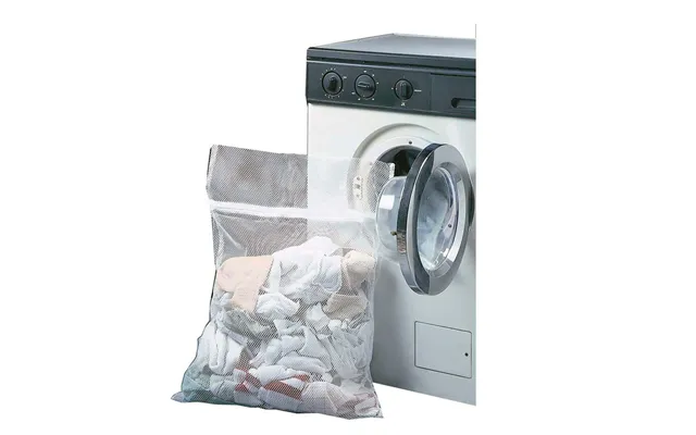 Vaskepose Sæt Metaltex - Hvid Nylon, 2 Dele