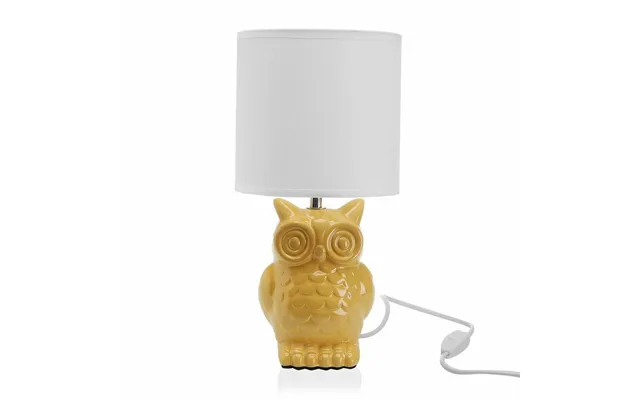 Versa Bordlampe I Keramik - Ugle, 16 × 16 × 32,5 Cm