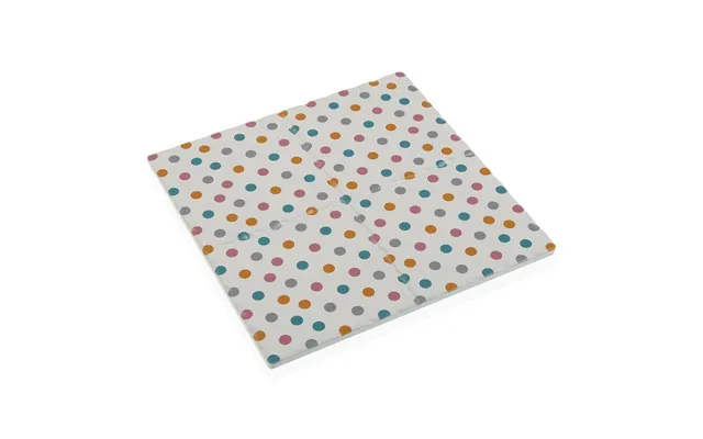 Versa Springdots Bordskåner I Keramik Og Kork 20 X 20 Cm