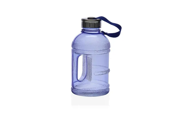 Versa Vandflaske 950 Ml - Blå, Silikone Pe Ps Med Låg