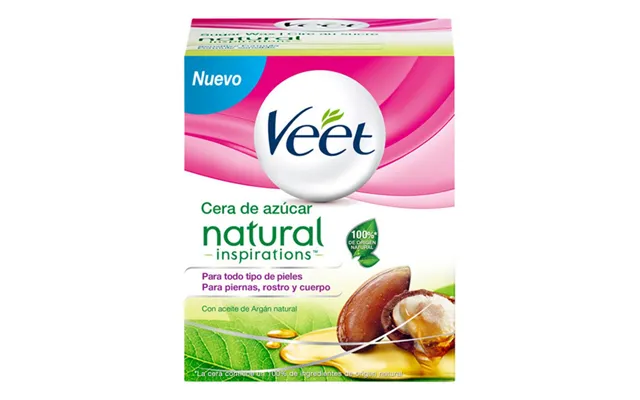 Voks Til Hårfjerning Veet Natural Inspirations Med Arganolie - 250 Ml