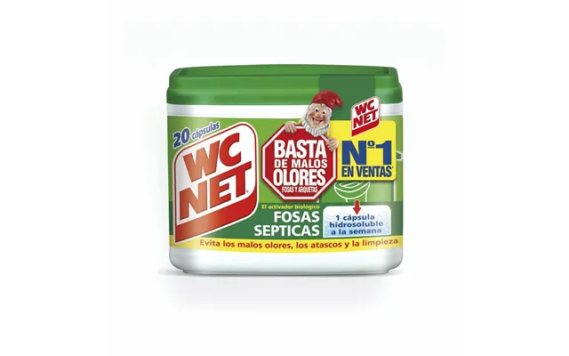 Wc Net Septiktank-kapsler - 20 Enheder