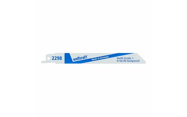 Wolfcraft Savklinge 2298000 - 150 Mm, 2 Stk. Til Bajonetsav