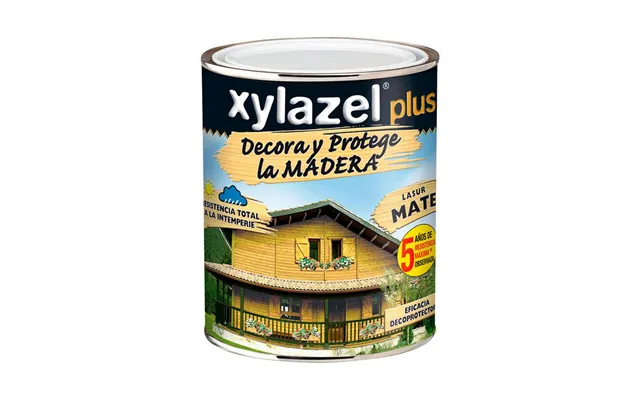 Xylazel Lasur Plus Decora Valnød 750 Ml - Mat Træbeskyttelse